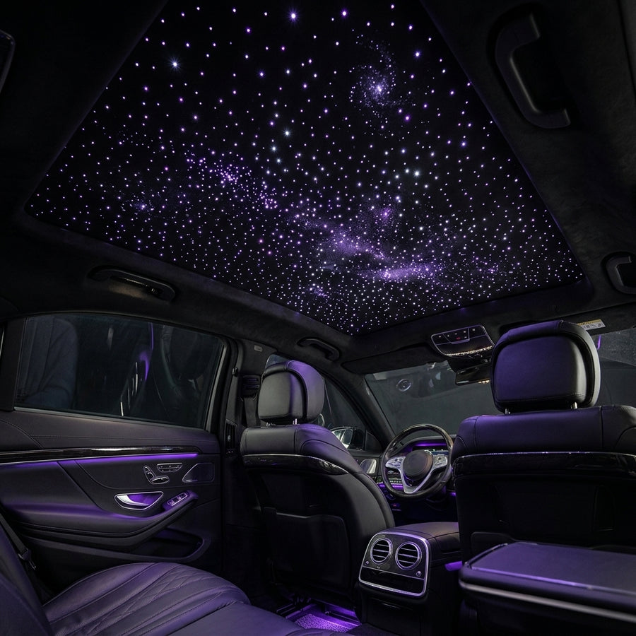 Kit Ciel Étoilé LED RGB pour Plafond de Voiture