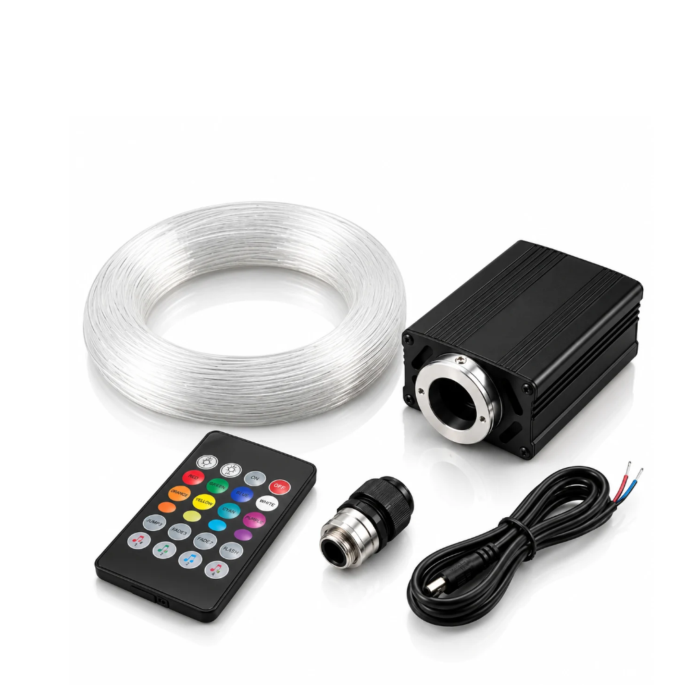 Kit Ciel Étoilé LED RGB pour Plafond de Voiture